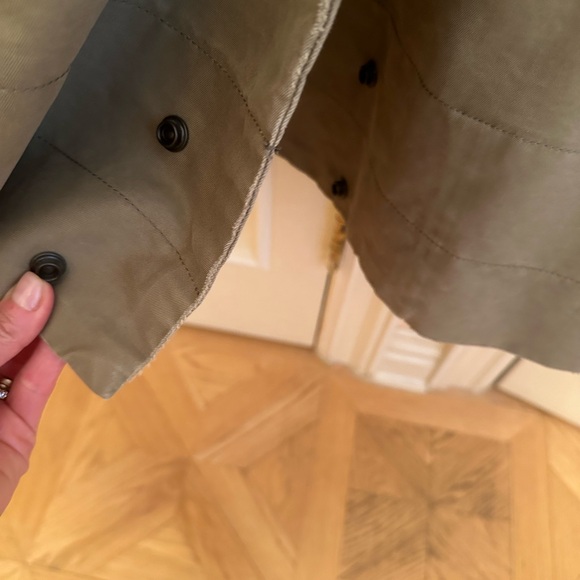 ERMANNO SCERVINO PARKA WITHREAL MINK FUR